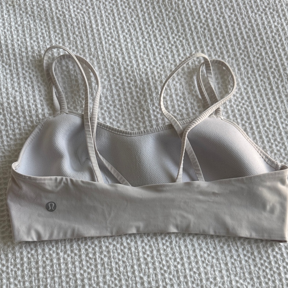 lululemon athletica Women's Beige Sports Bra